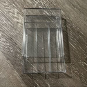 Transparent Makeup Drawer Organizer - Clear Cosmetic Storage